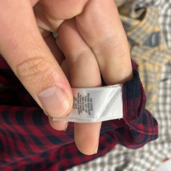 Bonobos Men's lot of 2 plaid long sleeve Slim Fit shirts XLL Tall XLT Long - Picture 7 of 7